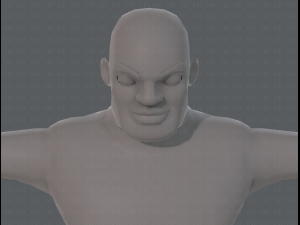 base mesh man character v07 3D मॉडल