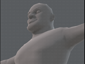 base mesh man character v07 3D मॉडल
