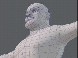 base mesh man character v07 3D मॉडल