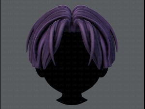 3d hair style for boy v30 3D मॉडल