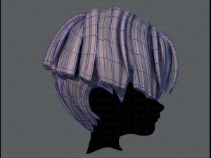 3d hair style for boy v30 3D मॉडल