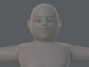base mesh man character v08 Modello 3D