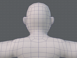 base mesh man character v08 Modello 3D