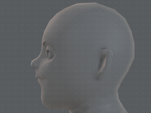 base mesh man character v08 Modello 3D