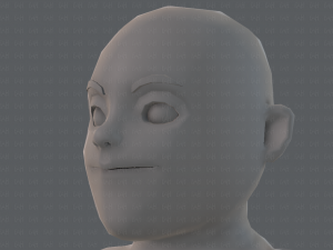 base mesh man character v08 Modello 3D