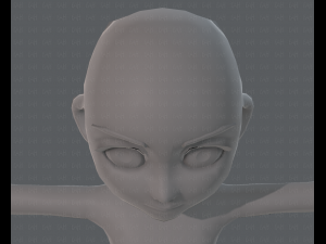 base mesh girl characterv03 3D मॉडल