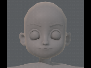 base mesh boy character v05 3D 모델