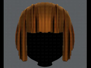 3d hair style for girl v31 3D Model