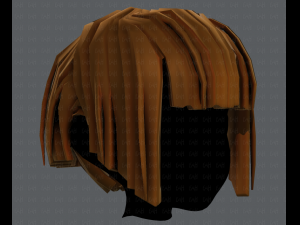 3d hair style for girl v31 3D Model