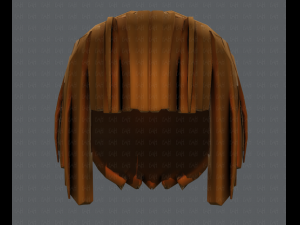 3d hair style for girl v31 3D Model