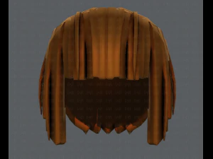 3d hair style for girl v31 3D Model