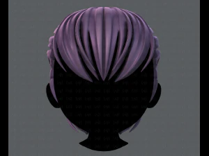 3d hair style for boy v31 3D Model
