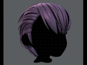 3d hair style for boy v31 3D Model