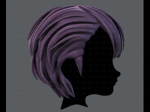 3d hair style for boy v31 3D Model