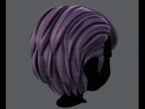 3d hair style for boy v31 3D Model