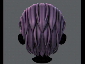 3d hair style for boy v31 3D Model