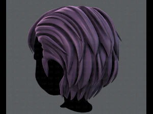 3d hair style for boy v31 3D Model