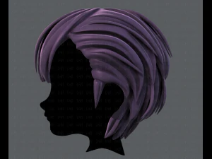 3d hair style for boy v31 3D Model