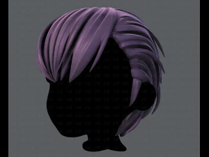 3d hair style for boy v31 3D Model