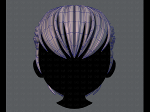 3d hair style for boy v31 3D मॉडल