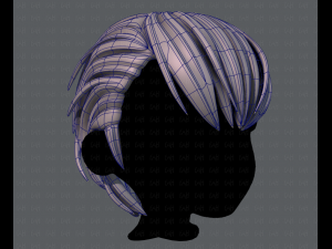 3d hair style for boy v31 3D मॉडल