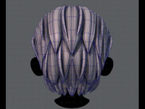 3d hair style for boy v31 3D Model