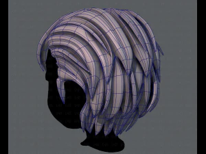3d hair style for boy v31 3D Model