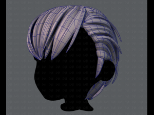 3d hair style for boy v31 3D मॉडल