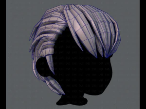 3d hair style for boy v31 3D Model