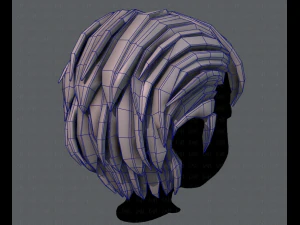 3d hair style for boy v31 3D Model