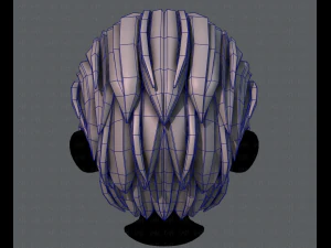 3d hair style for boy v31 3D Model