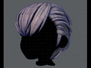 3d hair style for boy v31 3D Model