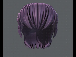 3d hair style for boy v31 3D Model