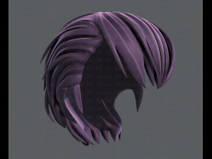 3d hair style for boy v31 3D Model