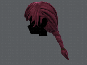 3d hair style for girl v32 3D Model
