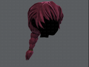 3d hair style for girl v32 3D Model