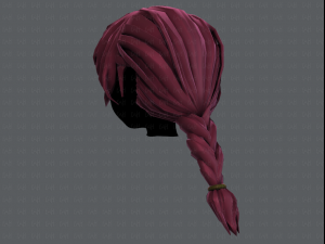 3d hair style for girl v32 3D Model