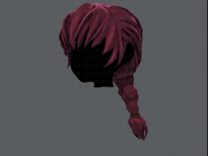 3d hair style for girl v32 3D Model