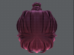 3d hair style for girl v32 3D Model