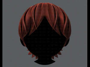3d hair style for boy v32 3D Model