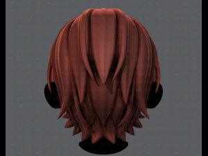 3d hair style for boy v32 3D Model