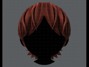 3d hair style for boy v32 3D Model