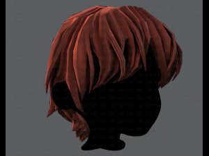 3d hair style for boy v32 3D Model
