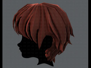 3d hair style for boy v32 3D Model