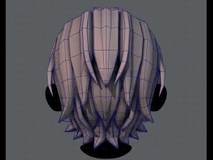 3d hair style for boy v32 3D Model