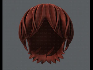 3d hair style for boy v32 3D Model