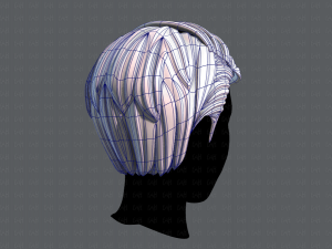 3d hair style for man v06 Model 3D