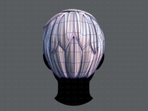 3d hair style for man v06 Model 3D
