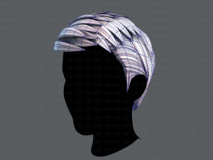 3d hair style for man v06 Model 3D