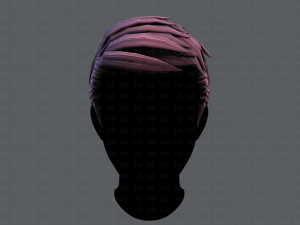 3d hair style for man v06 Model 3D